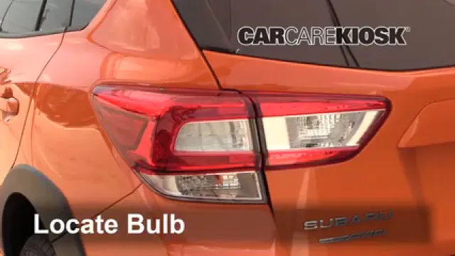 2018 Subaru Crosstrek Premium 2.0L 4 Cyl. Éclairage Feux de marche arrière (remplacer une ampoule)